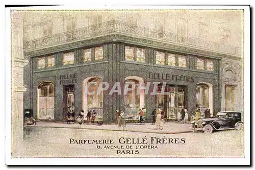 Cartes postales Parfumerie Gelle Freres Avenue de l&#39Opera Paris
