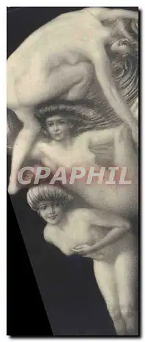 Cartes postales Surrealisme Un bon vivant Femmes