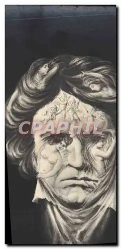 Cartes postales Surrealisme Beethoven TOP