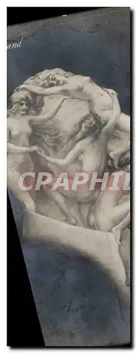 Cartes postales Surrealisme Gourmand Femems Cigarette Tabac