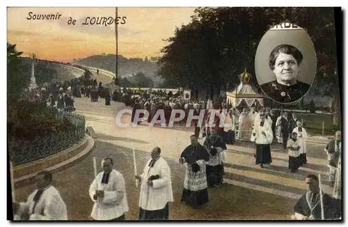 Cartes postales Fantaisie Photographie Femme lourdes