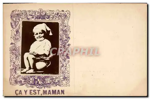 Cartes postales Fantaisie Photographie Ca y est maman