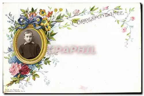 Cartes postales Fantaisie Photographie Enfant