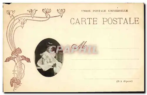 Cartes postales Fantaisie Photographie Enfant Bebe