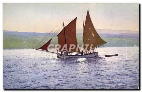 Cartes postales Bateau de peche