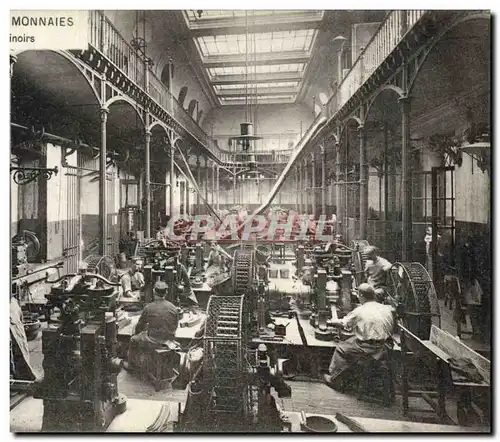 Cartes postales Paris Hotel des Monnaies Salle des laminoirs