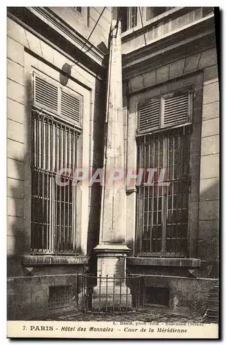 Ansichtskarte AK Paris Hotel des Monnaies Cour de la Meridienne