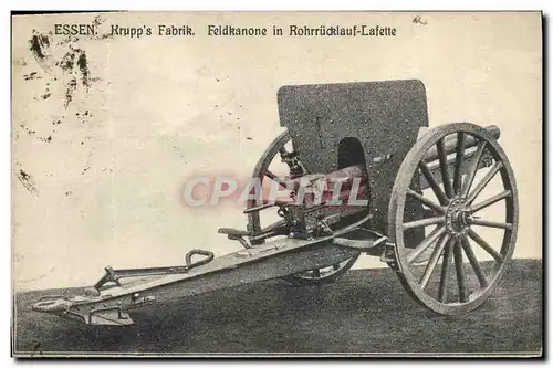 Cartes postales Militaria Essen Krupp&#39s Fabrik