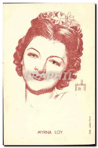 Cartes postales moderne Cinema Myrna Loy