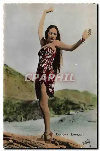 Cartes postales moderne Cinema Doroty Lamour