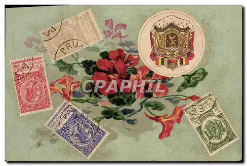 Cartes postales Belgique Lion