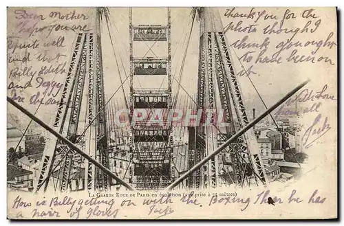 Ansichtskarte AK Fete Foraine La grande roue de Paris en evolution