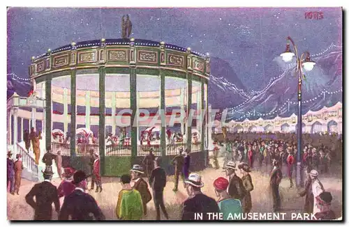 Cartes postales Fete Foraine In the amusement park