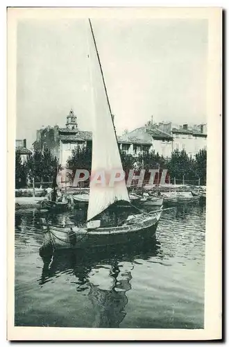 Cartes postales Bateau de peche Martigues