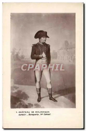 Ansichtskarte AK Histoire Napoleon 1er Chateau de Malmaison Isabey Bonaparte 1er consul