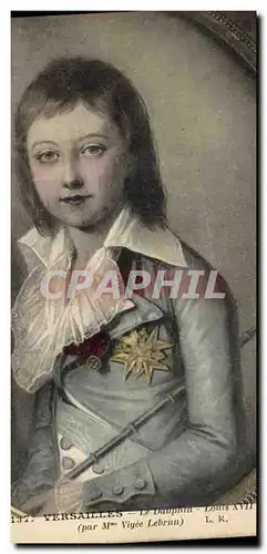 Ansichtskarte AK Histoire Napoleon 1er Versailles le Dauphin Mme Vigee Lebrun