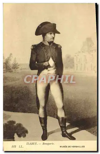 Cartes postales Histoire Napoleon 1er Isabey Bonaparte Musee de Versailles