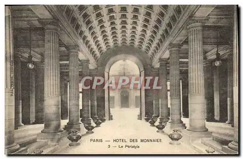 Ansichtskarte AK Paris Hotel des Monnaies Le peristyle