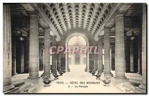 Ansichtskarte AK Paris Hotel des Monnaies Le peristyle