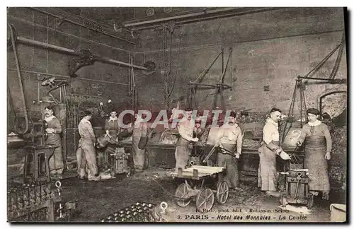 Cartes postales Paris Hotel des Monnaies La coulee