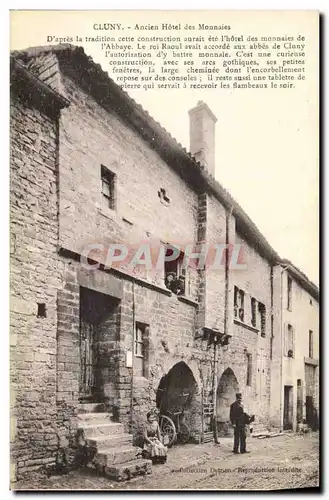 Cartes postales Monnaies Cluny Ancien hotel des monnaies