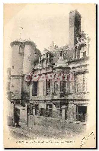 Cartes postales Caen Ancien hotel des Monnaies