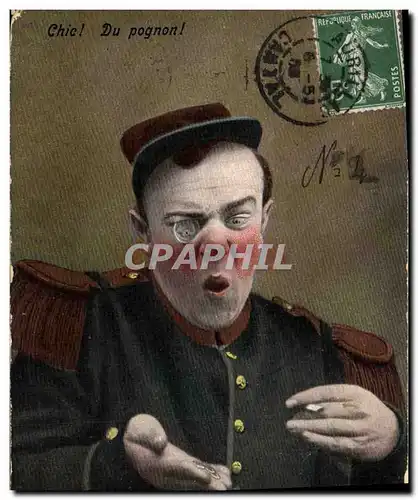 Cartes postales Monnaies Chic du pognon Monnaie Militaria