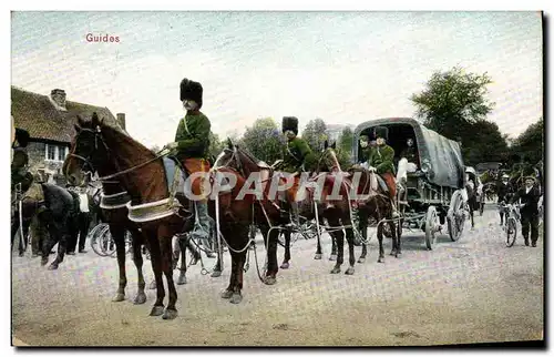 Cartes postales Militaria Guides