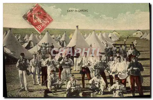 Cartes postales Militaria Camp du Larzac