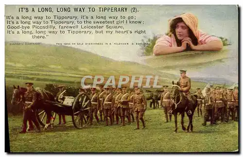 Cartes postales Militaria It&#39s a long way to Tipperary