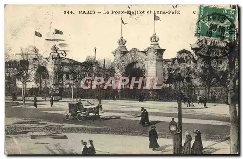 Ansichtskarte AK Fete Foraine Paris La Porte Maillot et Luna Park