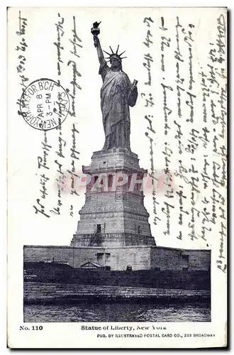 Cartes postales Statue de la Liberte Statue of Liberty New York