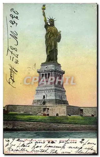 Ansichtskarte AK Statue de la Liberte Statue of Liberty New York