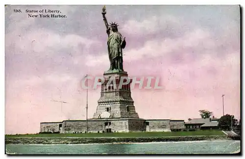 Cartes postales Statue de la Liberte Statue of Liberty New York Harbour