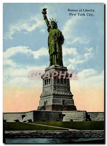 Ansichtskarte AK Statue de la Liberte Statue of Liberty New York