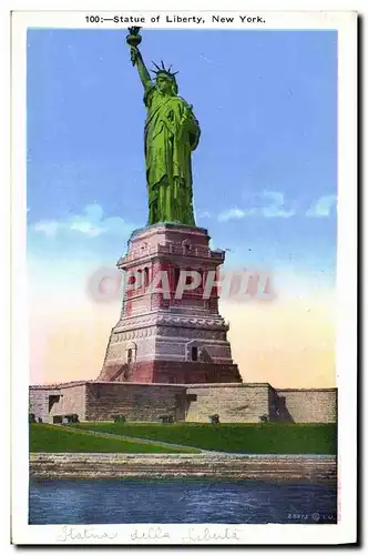 Ansichtskarte AK Statue de la Liberte Statue of Liberty New York