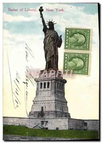 Ansichtskarte AK Statue de la Liberte Statue of Liberty New York