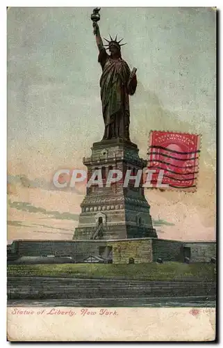 Ansichtskarte AK Statue de la Liberte Statue of Liberty New York