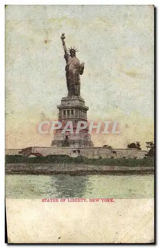 Ansichtskarte AK Statue de la Liberte Statue of Liberty New York