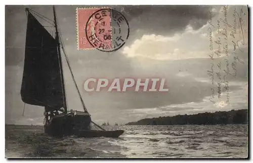 Cartes postales Bateau de peche Cette