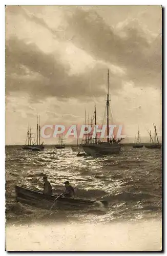 Cartes postales Bateau de peche