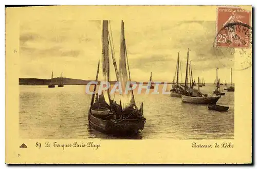 Ansichtskarte AK Bateaux de peche Le Touquet Paris Plage