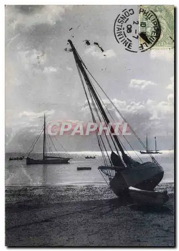 Cartes postales Bateau de peche Marine