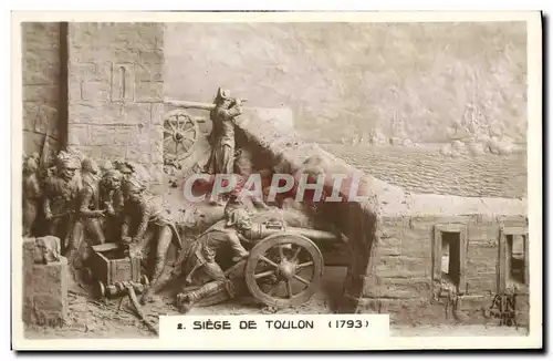 Cartes postales Histoire Napoleon 1er Siege de Toulon 1793