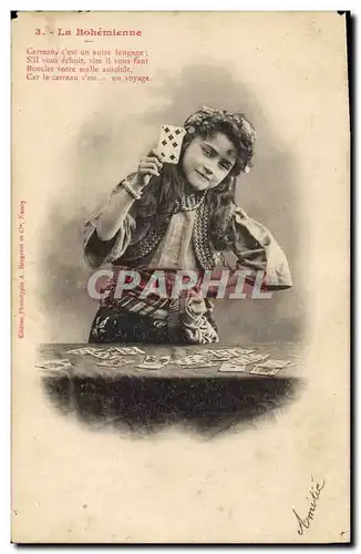 Cartes postales Enfant Le bohemienne