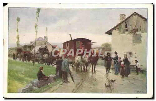 Cartes postales Les Forains Gitan