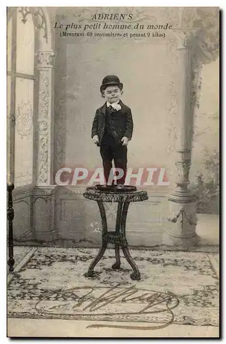Cartes postales Nain Adrien's le plus petit du monde