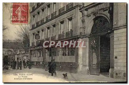 Cartes postales Paris 14eme La Poste Avenue d&#39Orleans