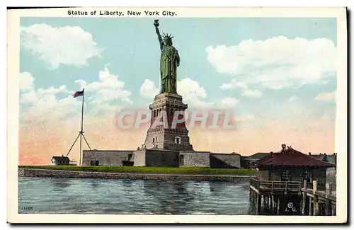 Ansichtskarte AK Statue de la liberte Statue of Liberty New York