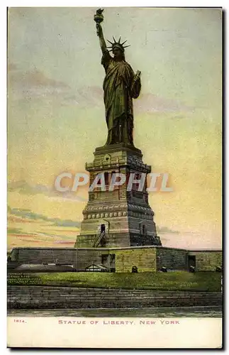 Ansichtskarte AK Statue de la liberte Statue of Liberty New York